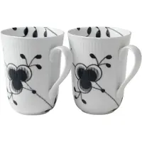Royal Copenhagen 36 cl - Porcelaen - Sort/hvid