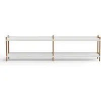 Nine - Bolt Shelving 2000 2 Shelves Grey NINE