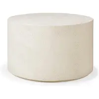 Ethnicraft Elements Indoor Couchtisch Microzement Off White