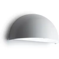 LIGHT-POINT Rørhat LED Außenwandleuchte 10,5W Weiß - , Weiß, für Terrasse, Metall