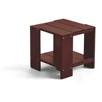 HAY Crate Beistelltisch Eisenrot