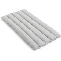 HAY - Palissade Soft Quilted Cushion, für Lounge Chair Low, sky grey