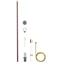 Viessmann Modelltechnik Modelltechnik H0 Holzmastleuchte einfach Bausatz 6727 1 St.
