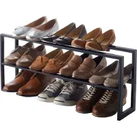 Yamazaki Schuhregal Line Black