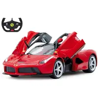 Jamara RC-Auto "Ferrari LaFerrari 1:14 rot", rot, Fernlenkfahrzeuge, KinderB:19cm H:6cm T:7cm, Kunststoff, RC-Auto, B:19cm H:6cm T:7cm