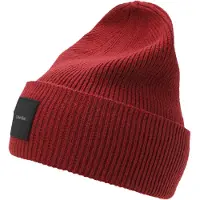 Calvin Klein Mütze mit Label-Patch