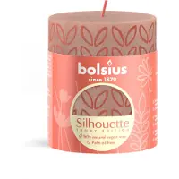 Bolsius Silhouette Stumpenkerze Misty Pink