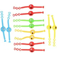 LG-Imports Armband Smile Face Color, 12er Set.