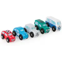 Tidlo Hölzerne Retro-Spielzeugautos