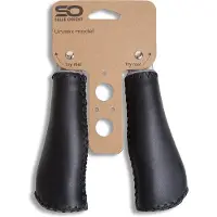 Selle Orient Ledergriffe Set schwarz 130 mm