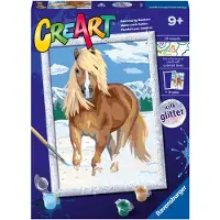 Ravensburger The Royal Horse, Farben enthalten, Junge/Mädchen, Malen nach Zahlen Set