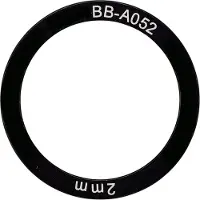 Elvedes Alloy Innenlager-distanzstück 6 Einheiten