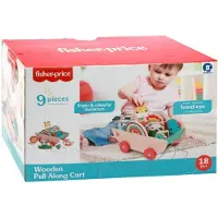 Top 1 Toys Fisher Price Bollerwagen mit Tierholz