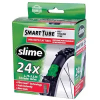 Slime Schlauch mit Schrader-Ventil und Pannenschutzmittel 24 x 1.75-2.125
