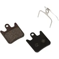 Elvedes Paar von 2 Fahrradbremsbelägen metallic carbon Hope