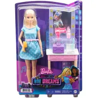Mattel , Barbie Big City Big Dreams Tonstudio-Set, Bunt