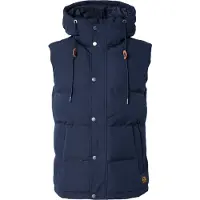 Superdry für Herren. M5011708A Everest Pufferweste navy (M), Lässig, Polyester, Marine