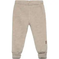 Mikk-Line Wollfilz-Hose Baby, Melange Offwhite, 98