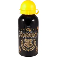 Harry Potter Wasserflasche 400 ml Aluminium, Schwarz