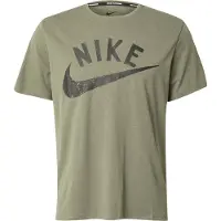 Nike M NK DF MILER SWOOSH SS TOP BLACK
