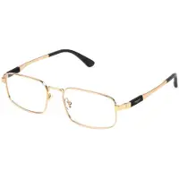 Police Herren VPLP17 RANGER 4 300 Rahmen von BRILLEN Metall Gold Quadratisch