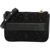 U.S. POLO ASSN. Umhängetasche New Canyon Flap Crossbody Bag Black schwarz