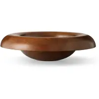 Audo Copenhagen Audo - Rond Schale, H 12,5 cm, Buche natur