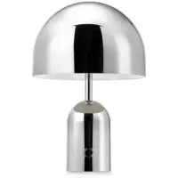 Tom Dixon Bell Portable LED-Akkuleuchte-Silber-mit LED (3000K)