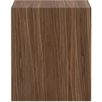 New Works Mass Beistelltisch Walnut - , Holz, Holz