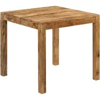 vidaXL Esstisch Massivholz Mango 82x80x76 cm