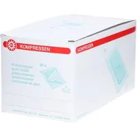 NOBAMED Mullkompressen 10x20 cm steril 12fach 60 St Kompressen