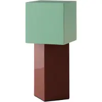 &tradition Pivot ATD7 Portable Tischleuchte Rusty Mint - &Tradition &Tradition, Pivot ATD7, dimmbar, Braun / Rost, für Wohnzimmer, Metall, Design