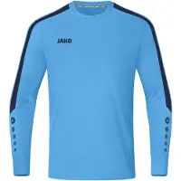 Jako Unisex TW-Trikot Power, Farbe:skyblue/marine, Größe:XXL