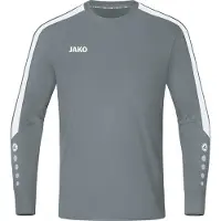 Jako Power Tw-Trikot Langarm Kinder - Steingrau | Größe: 140