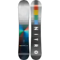 Nitro - All-Mountain/Freestyle-Snowboard - Cinema 2026 für Herren aus Wolle - Größe 162W cm - Grau