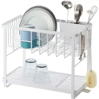 Yamazaki Spül-Organizer Tower 2 White