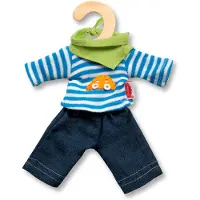 Heless Puppen-Set 3-teilig für Puppe von 20-25 cm blau/grün