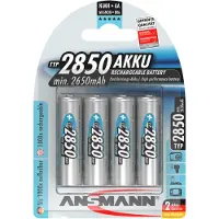 Ansmann Akku Mignon AA 2650 mAh 1,2V Ni-MH,4 Stück