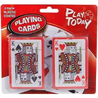 2 play spielkarten Vegas Style 9,5 x 6 cm Karton 2 Sets