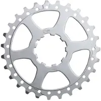 Miche 10s Shimano Middle Position Ritzel Silber 27t Silber 27t
