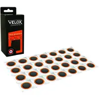 Velox 100 Patches für die Reparatur von Straßen-, City- und Mountainbike-Reifen 25 mm