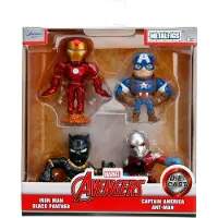 Jada Avengers Nano Metalfigs Diecast Minifiguren 4-er Pack 6 cm