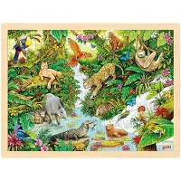 Sonstige Verlage Einlegepuzzle Im Dschungel
