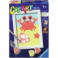Ravensburger CreArt - Malen nach Zahlen - Friendly Crab