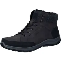 Rieker Herren Stiefelette für kräftigere Füße pflegeleicht und warm 03640, Größe:47 EU, Farbe:Braun