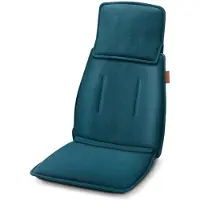 Beurer MG 330 Shiatsu-Massage-Sitzauflage, 3 Massagebereiche und 2 Intensitäten, Tiefenmassage für Nacken, obere und untere Rückenregion, Handbewegungen im Nackenbereich nachahmend