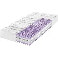 Frankenstolz Allergo KS Antibac 7-Zonen Schaumkern Matratze 24 cm : Größe - 160x200 cm, Härtegrad - H2