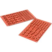 Silikomart Sf 174 Choco 123 Silicone Mould