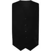 Men Plus Steppweste in schwarz | Gr.: 33