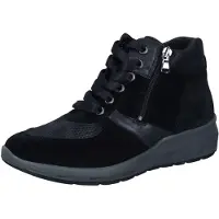 Waldlaufer M Damen Stiefeletten - bequeme Stiefelette schwarz Freizeit NEU